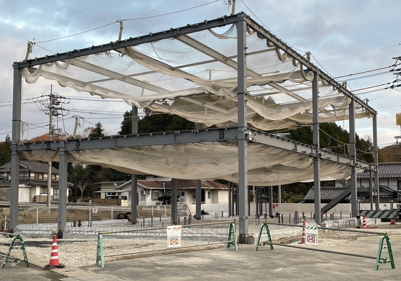 上棟2日目の進捗